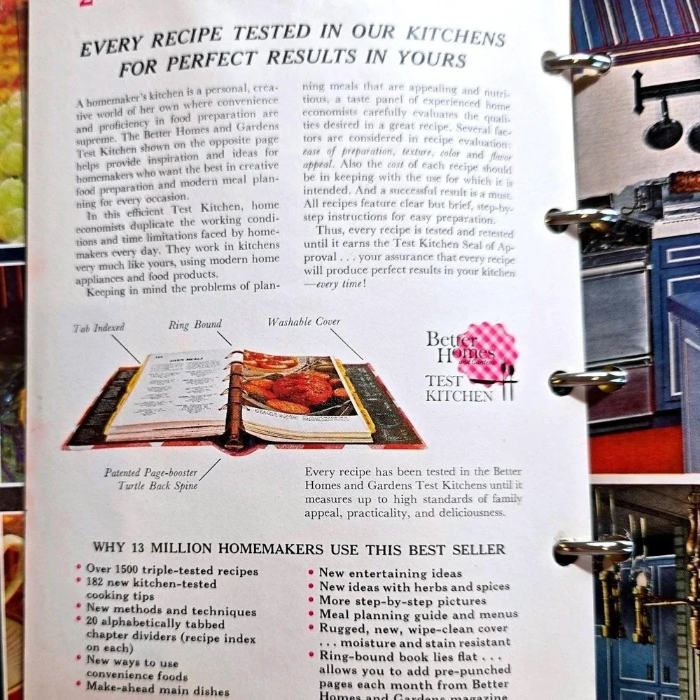 Vintage 1968 Better Homes & Gardens New Cook Book - VERIFIED‎ 1st Printing